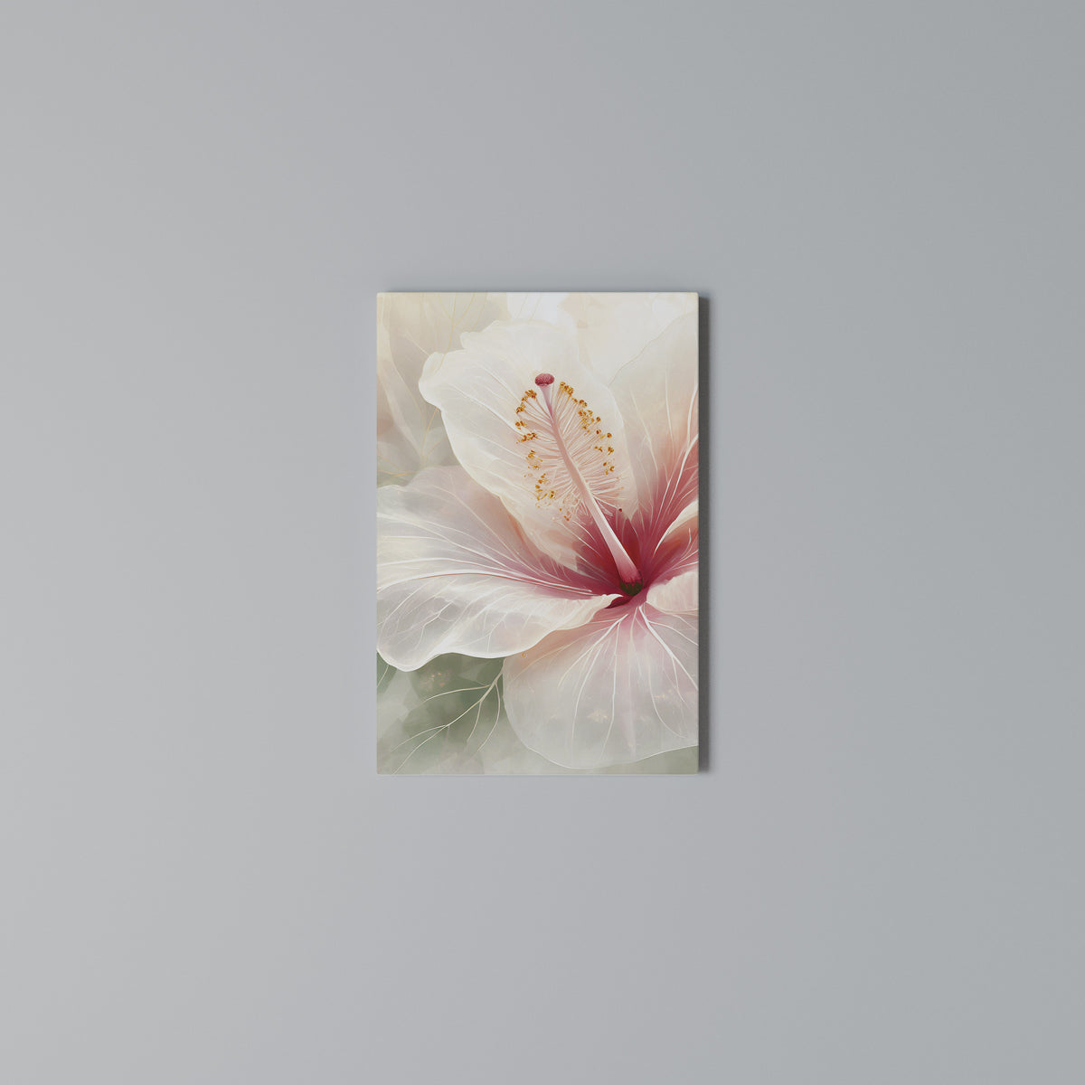 GOSSAMER FLORAL DREAM Cuadro en lienzo vertical