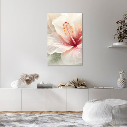 GOSSAMER FLORAL DREAM Cuadro en lienzo vertical