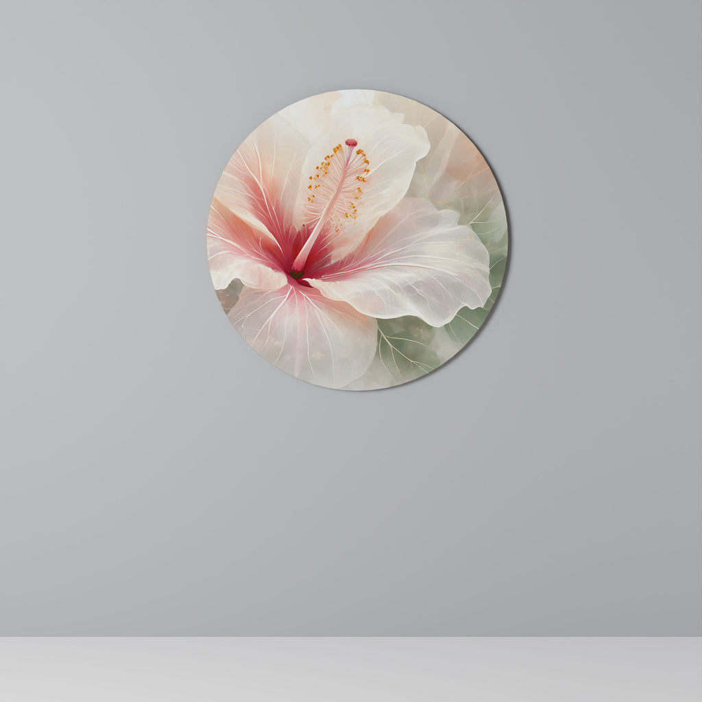 Arte de pared redondo GOSSAMER FLORAL DREAM