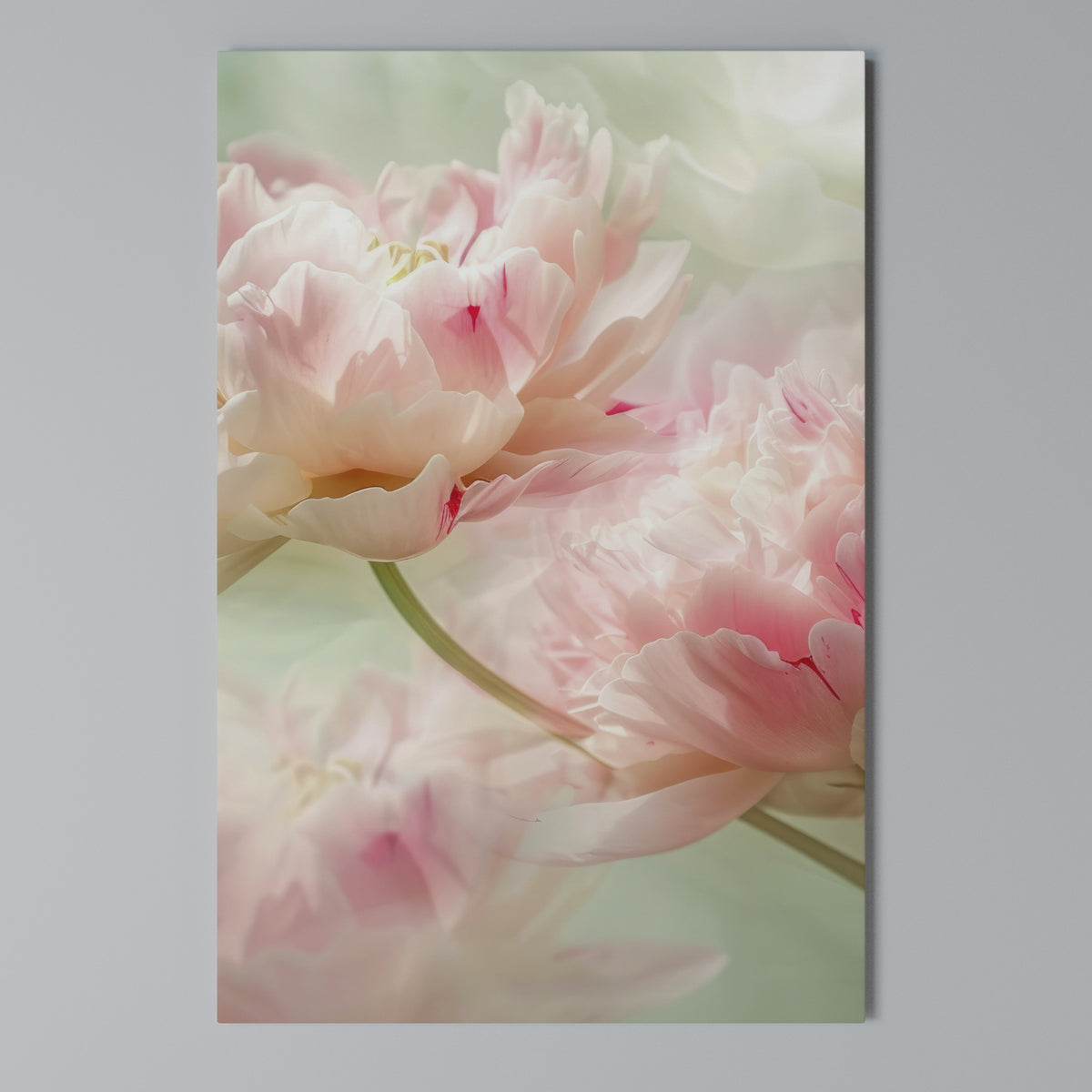 GENTLE HARMONY UNFOLDED Cuadro en lienzo vertical