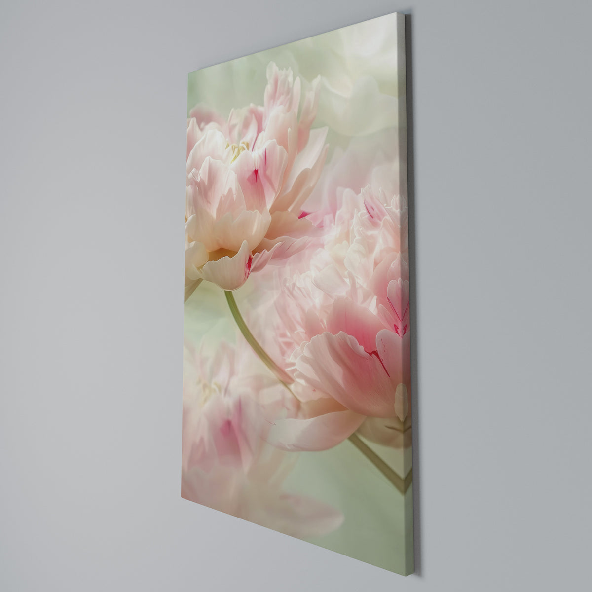 GENTLE HARMONY UNFOLDED Cuadro en lienzo vertical