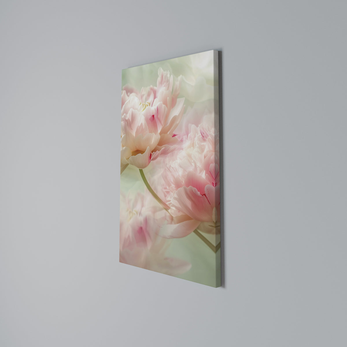 GENTLE HARMONY UNFOLDED Cuadro en lienzo vertical