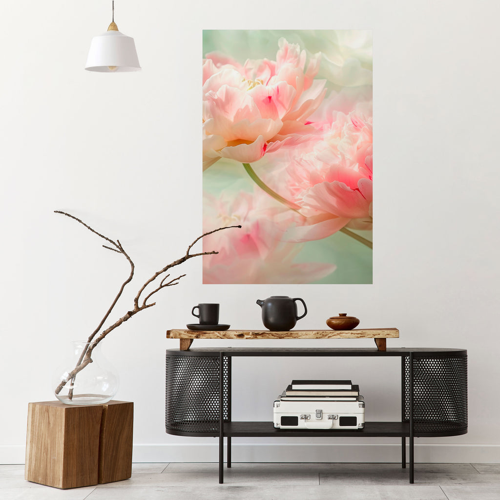 GENTLE HARMONY UNFOLDED Peel and Stick Vertical Poster