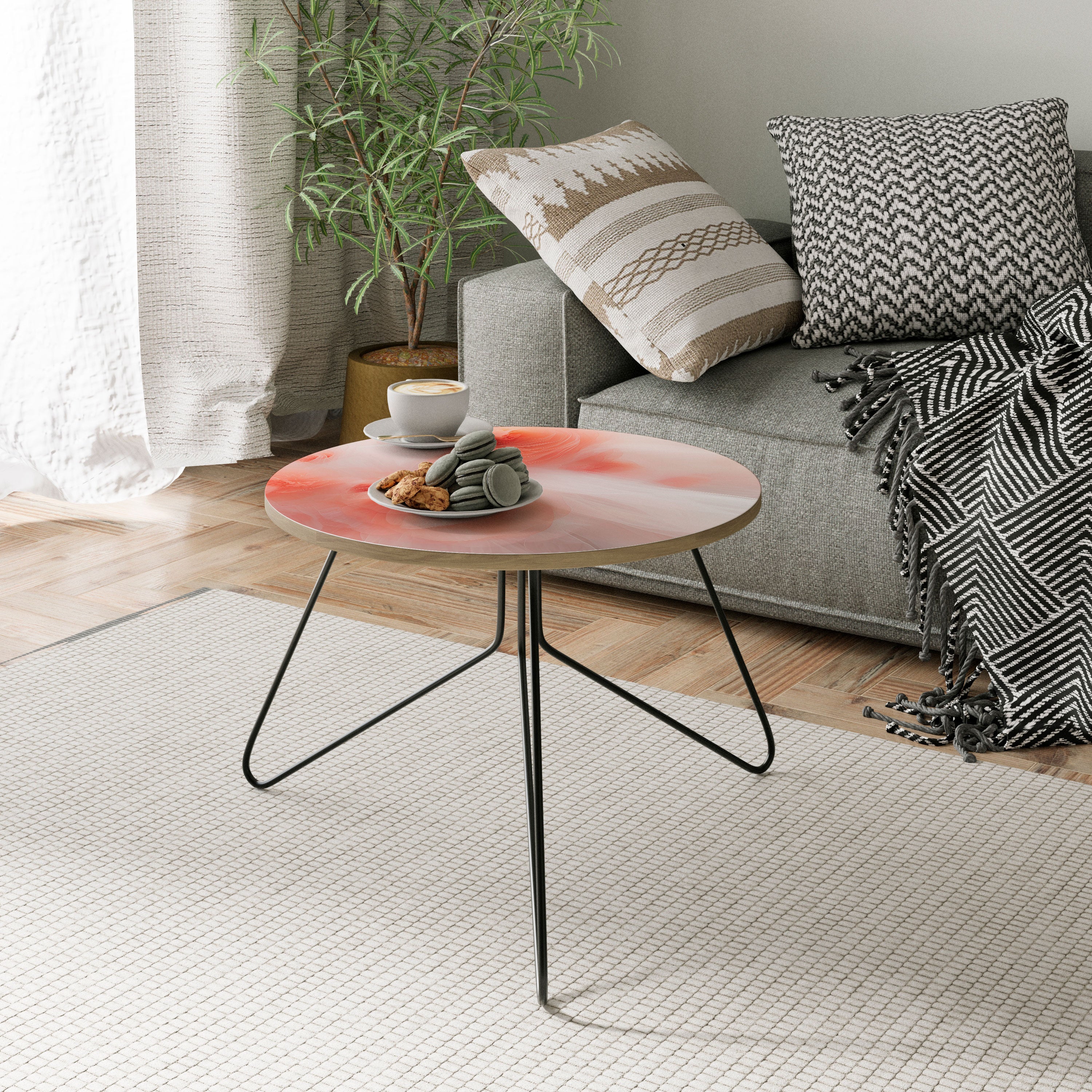 TENDER BLOSSOM VEIL Coffee Table 60