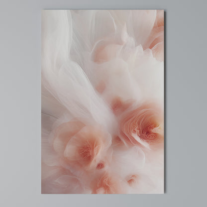 TENDER BLOSSOM VEIL Cuadro en lienzo vertical