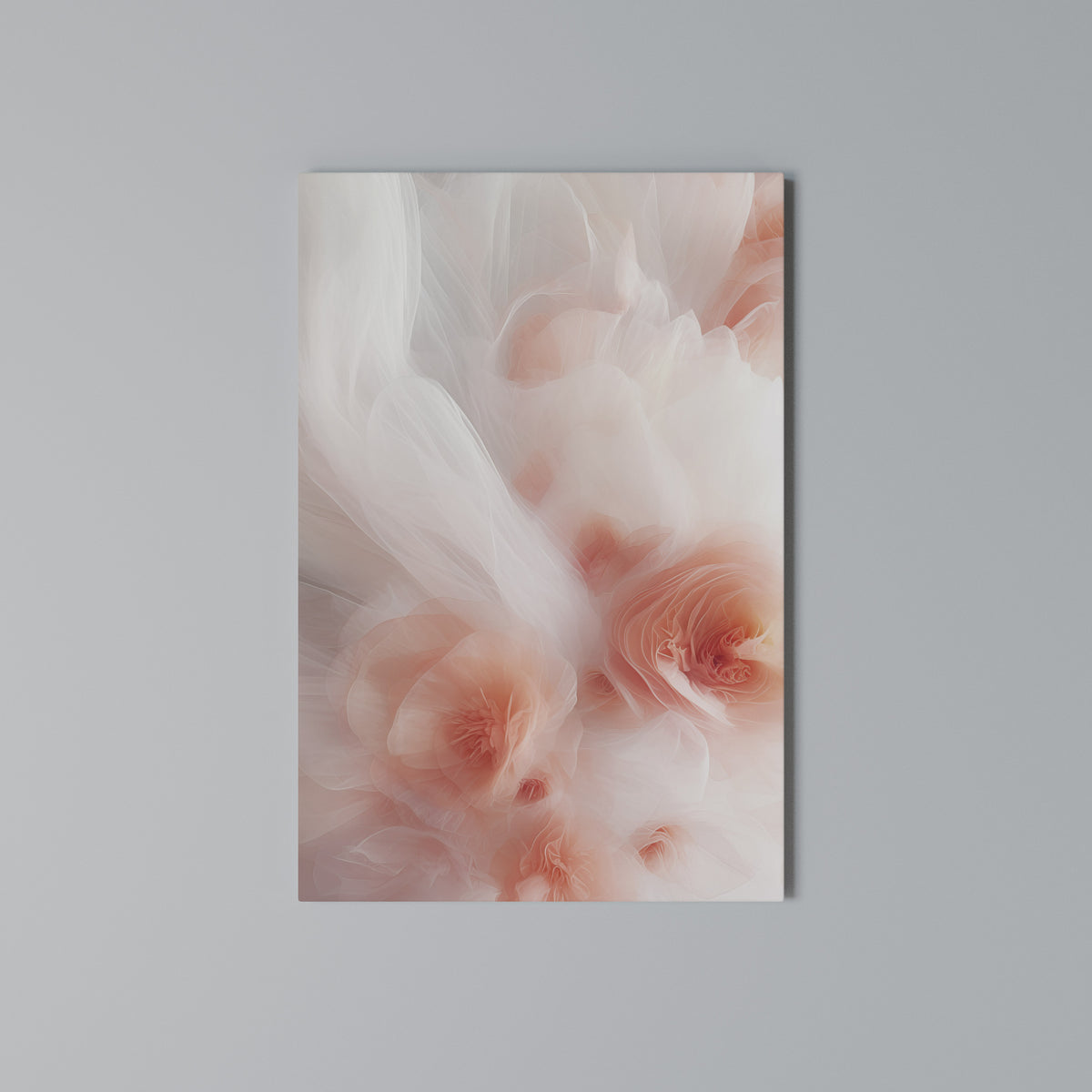 TENDER BLOSSOM VEIL Cuadro en lienzo vertical