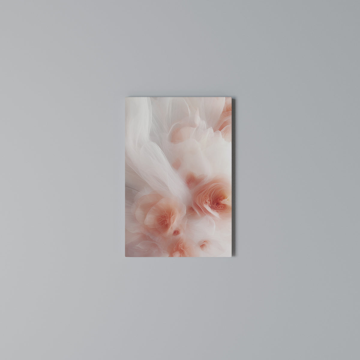 TENDER BLOSSOM VEIL Cuadro en lienzo vertical
