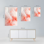 TENDER BLOSSOM VEIL Peel and Stick Vertical Poster