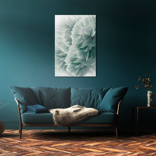 TREE PEONIES Cuadro en lienzo vertical