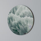 TREE PEONIES Round Wall Art