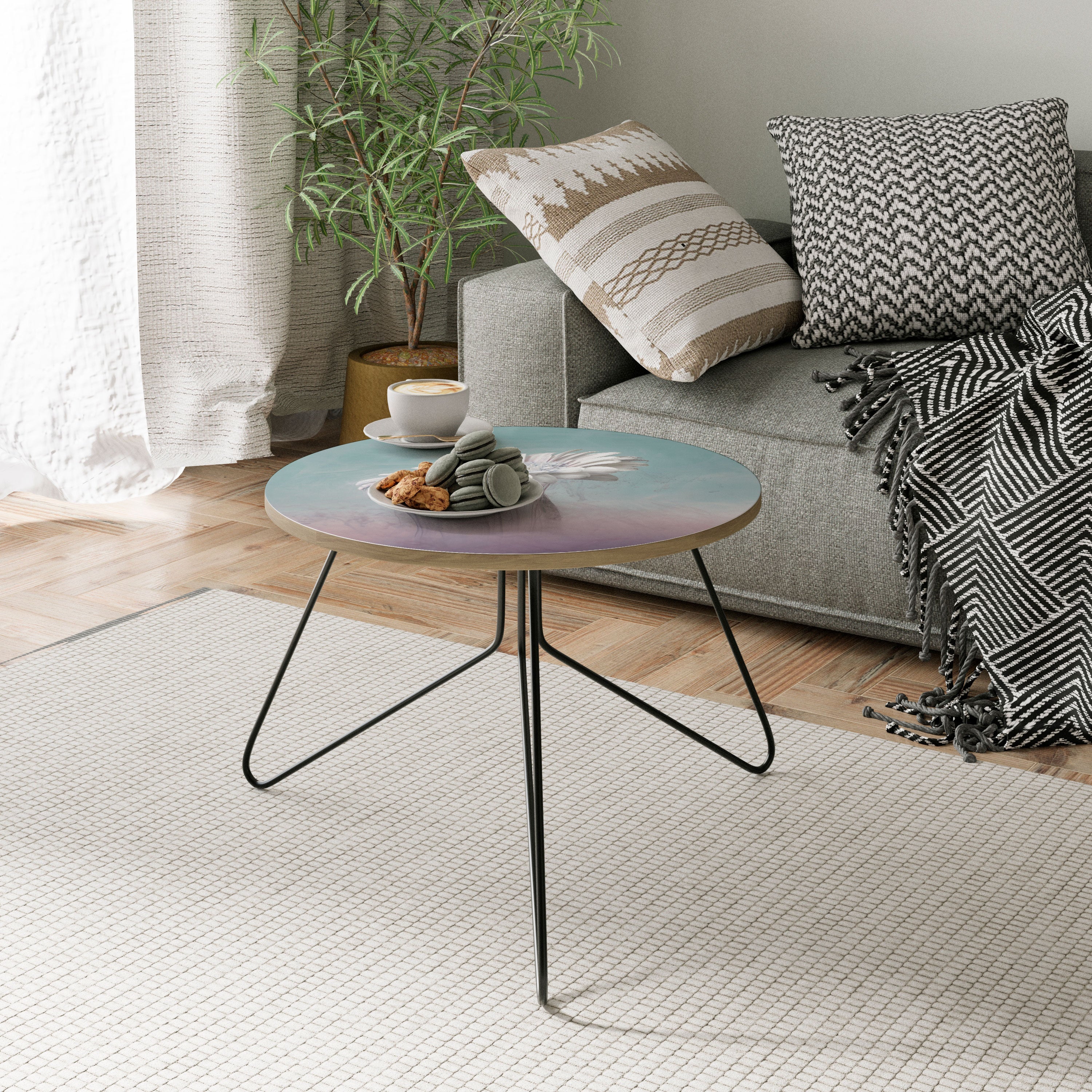MELTING GERBERA Coffee Table 60