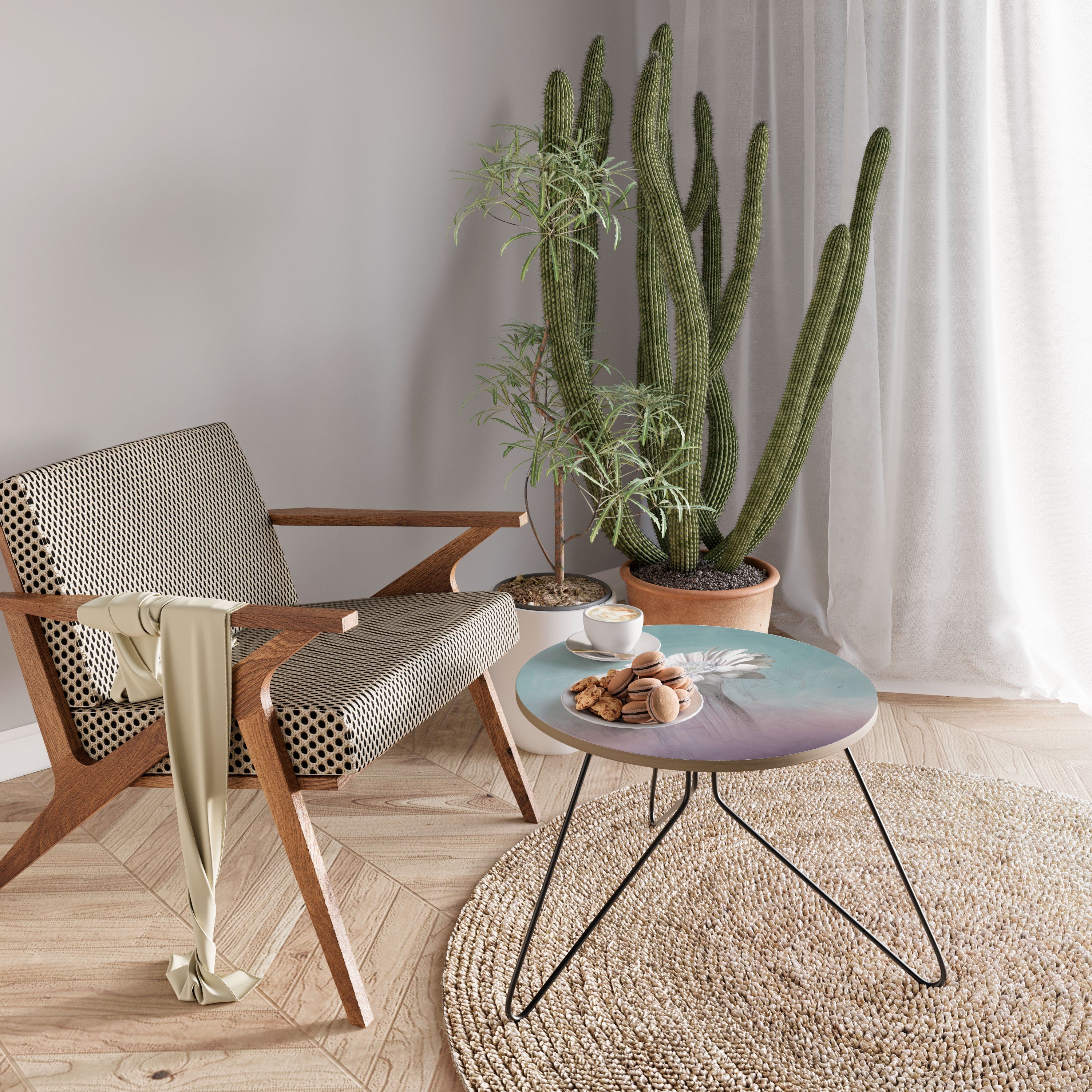 MELTING GERBERA Mesa de centro