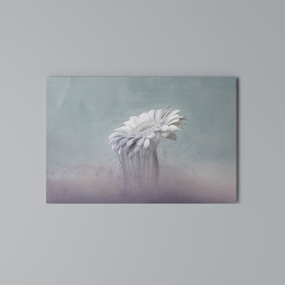 MELTING GERBERA Cuadro en lienzo horizontal