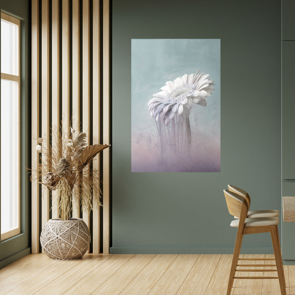 MELTING GERBERA Peel and Stick Vertical Poster
