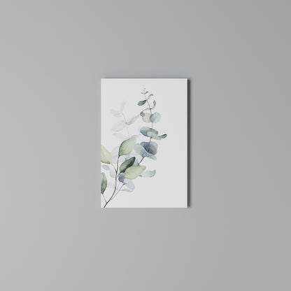 AQUA LEAF SYMPHONY Cuadro en lienzo vertical