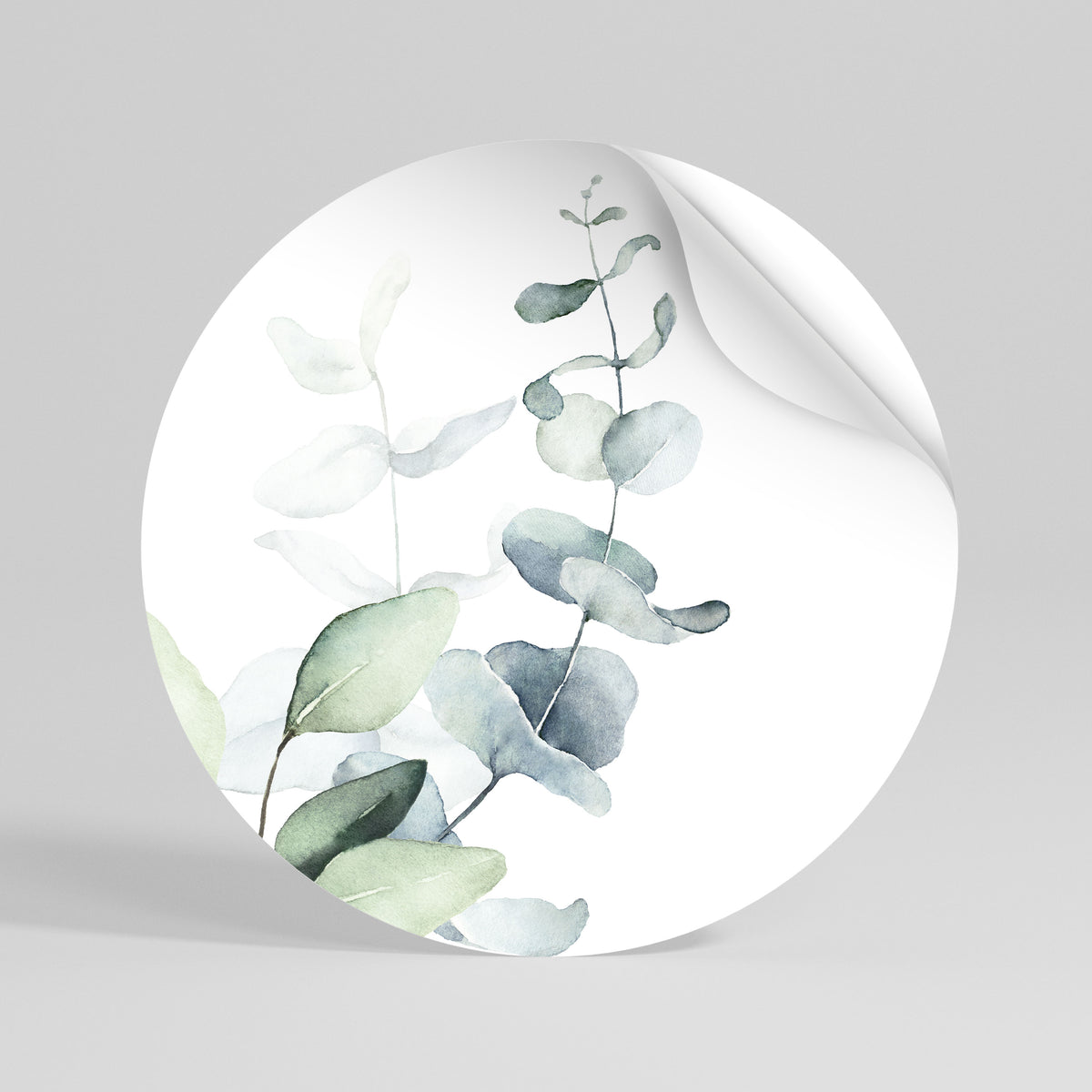 AQUA LEAF SYMPHONY Vinilo adhesivo redondo