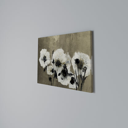 HARMONY IN WHITE Cuadro en lienzo horizontal
