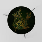 MIDNIGHT FLORAL GLIMMER Mesa de Centro Ø60