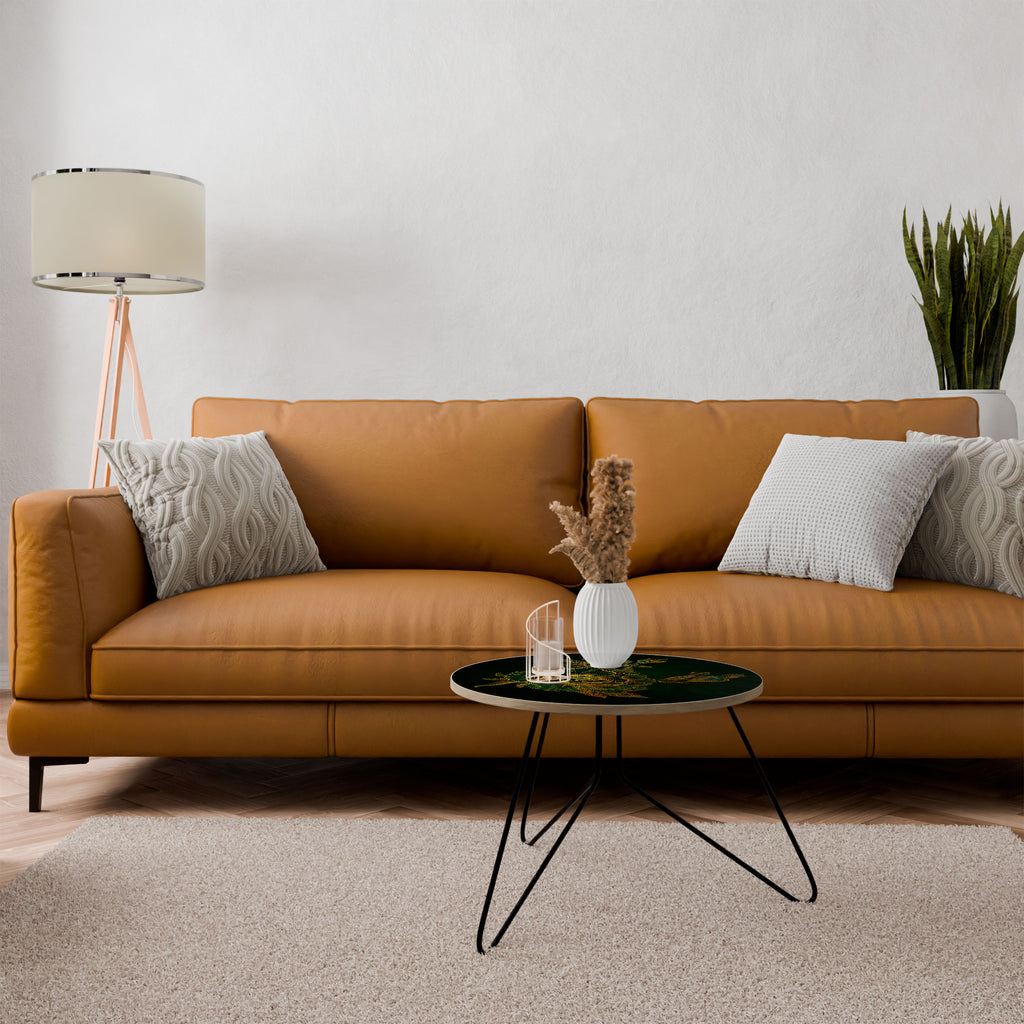 MIDNIGHT FLORAL GLIMMER Mesa de centro