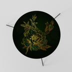 MIDNIGHT FLORAL GLIMMER Mesa de Centro Ø60