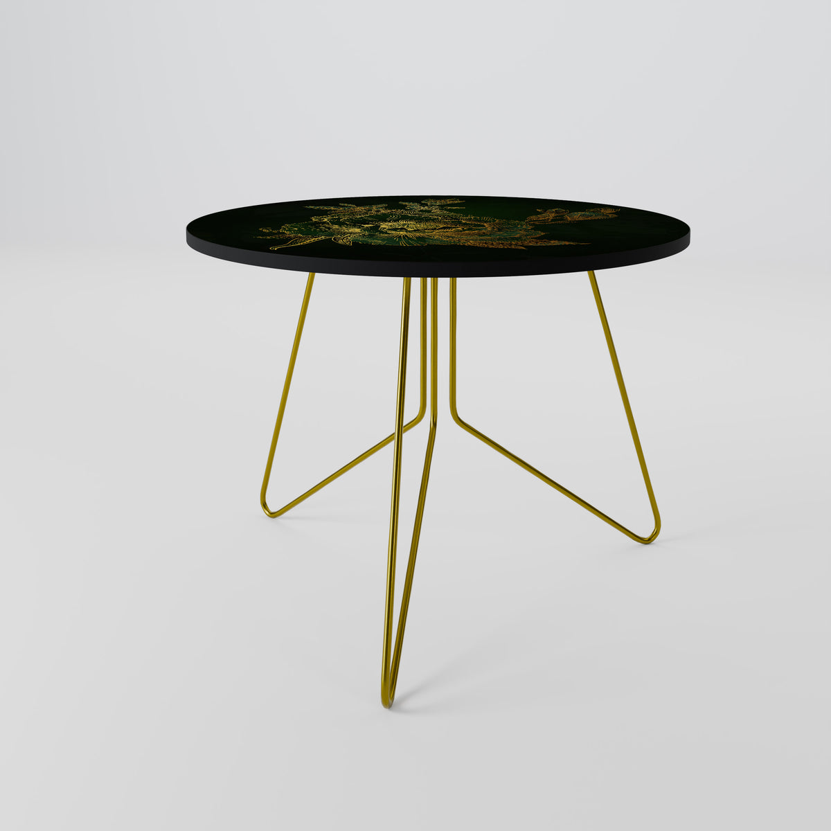 MIDNIGHT FLORAL GLIMMER Coffee Table