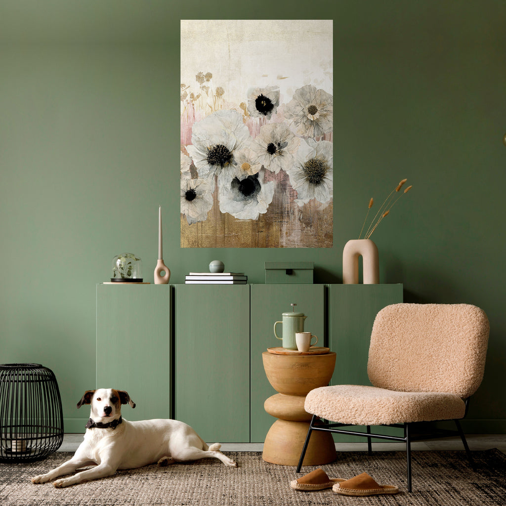 GENTLE VINTAGE HARMONY Peel and Stick Vertical Poster