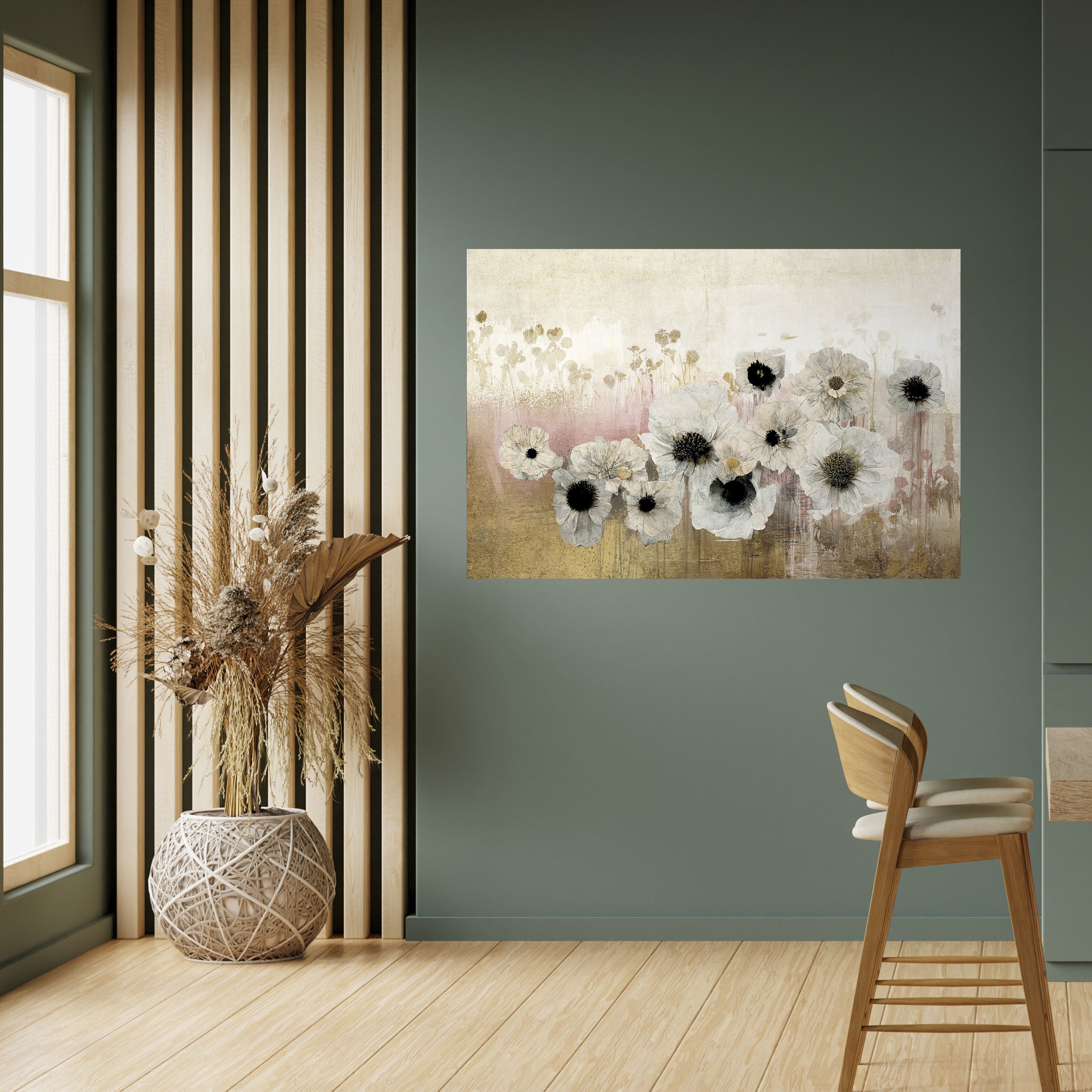 GENTLE VINTAGE HARMONY Peel and Stick Horizontal Poster