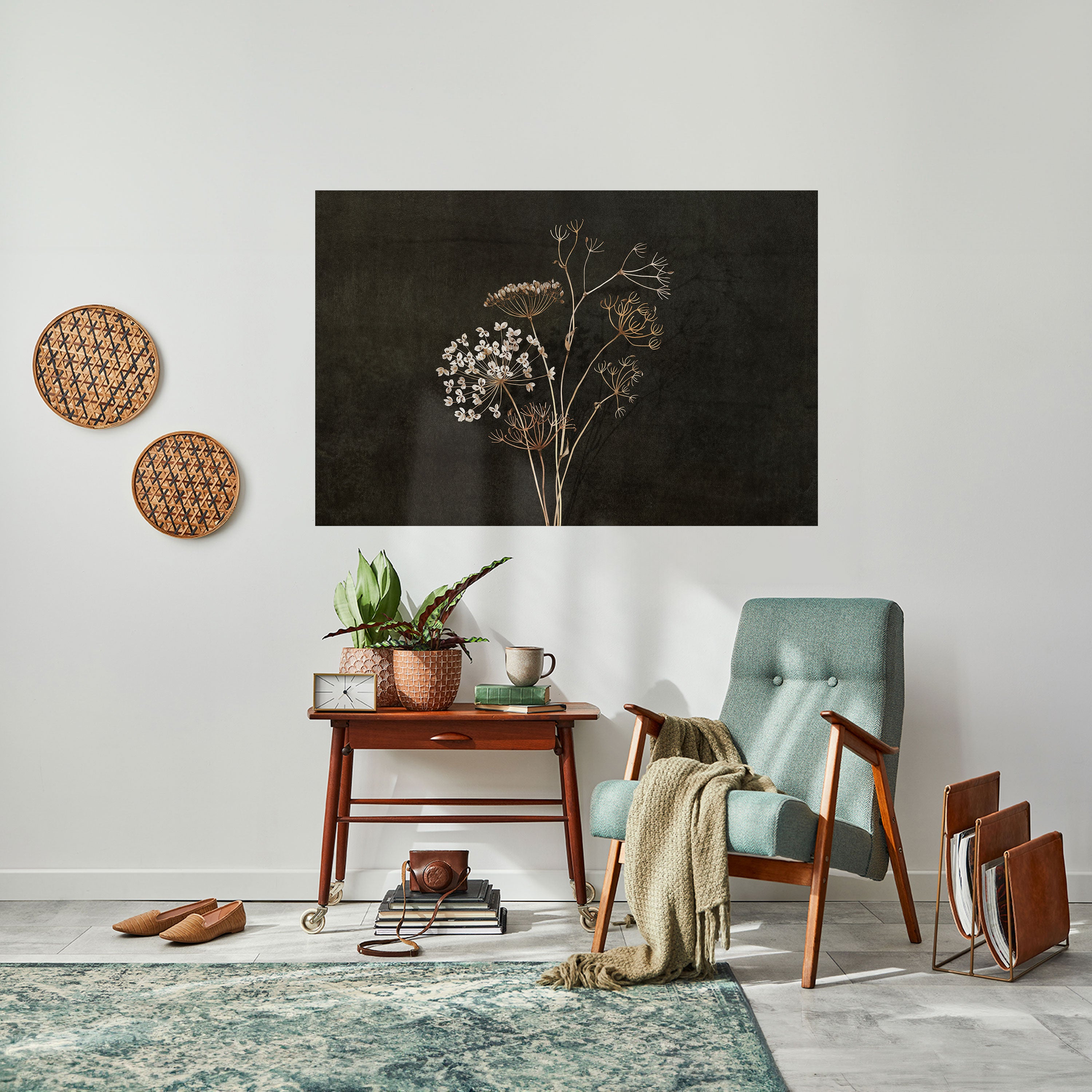 MEADOW MEMORIES Peel and Stick Horizontal Poster