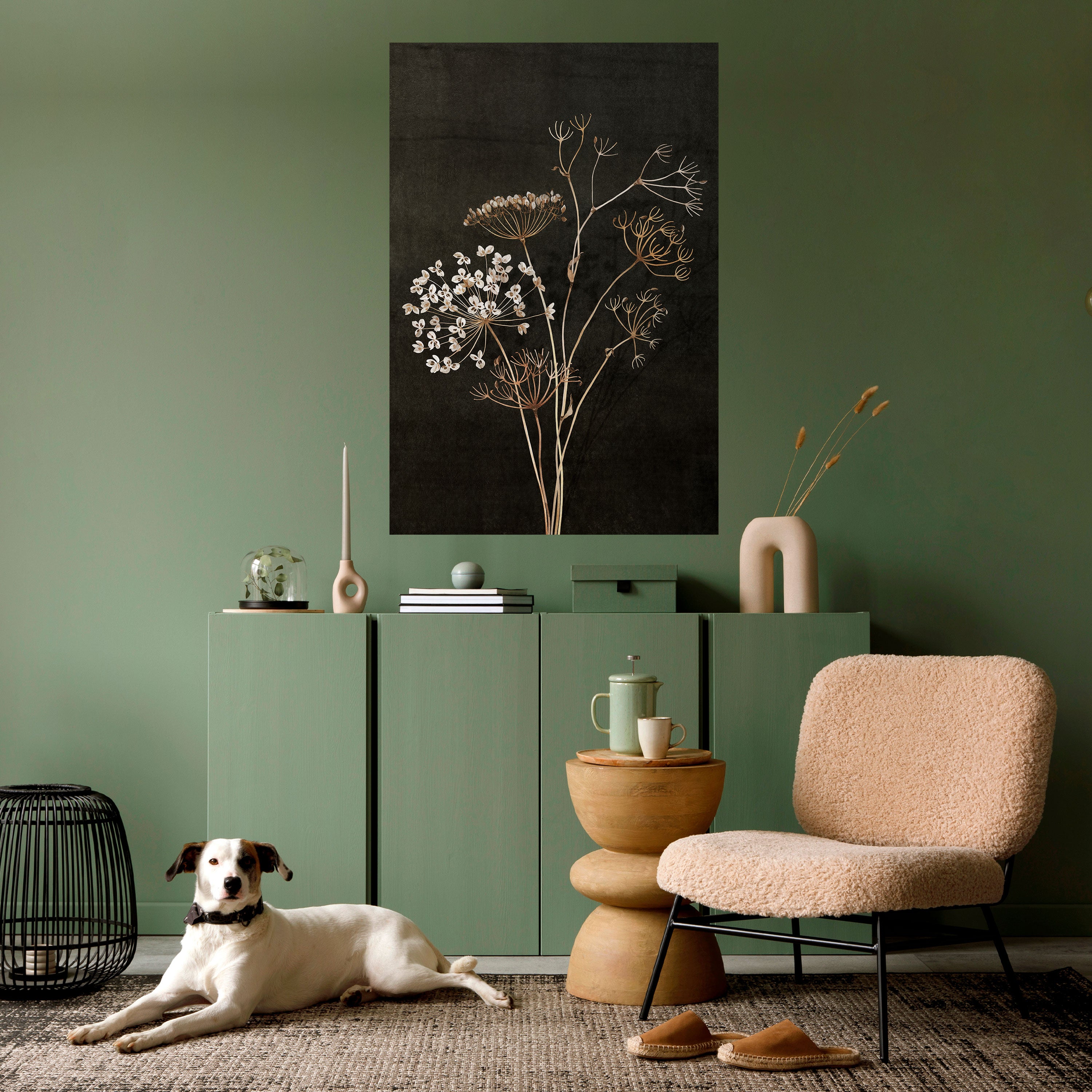 MEADOW MEMORIES Peel and Stick Vertical Poster