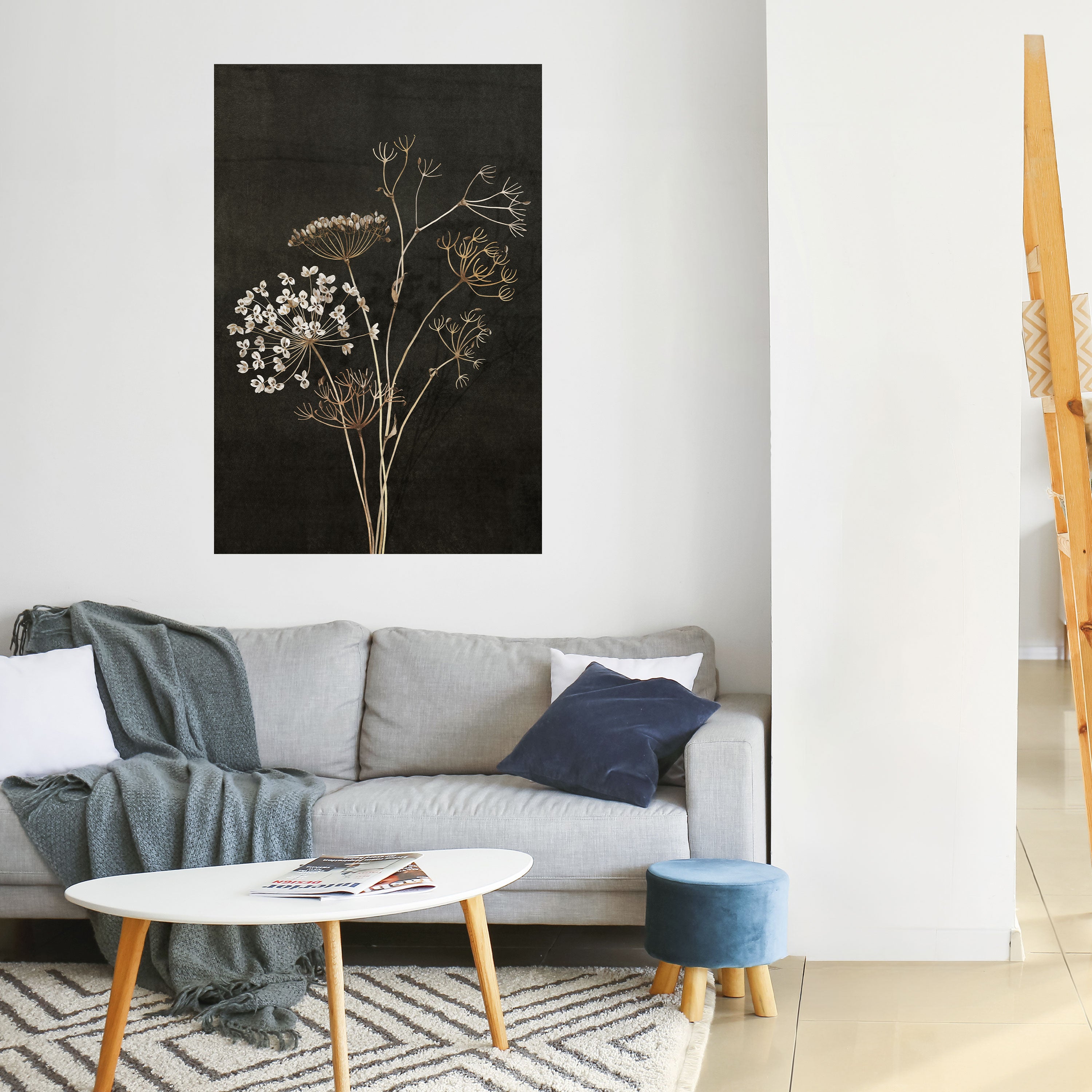 MEADOW MEMORIES Peel and Stick Vertical Poster