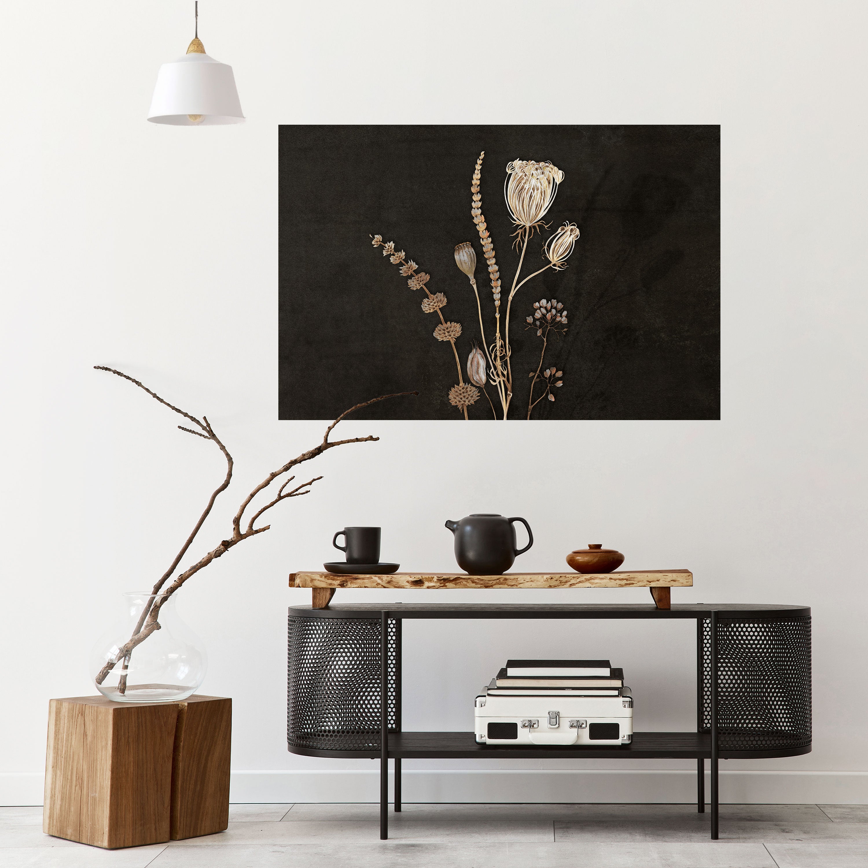 MEADOW ART. Peel and Stick Horizontal Poster