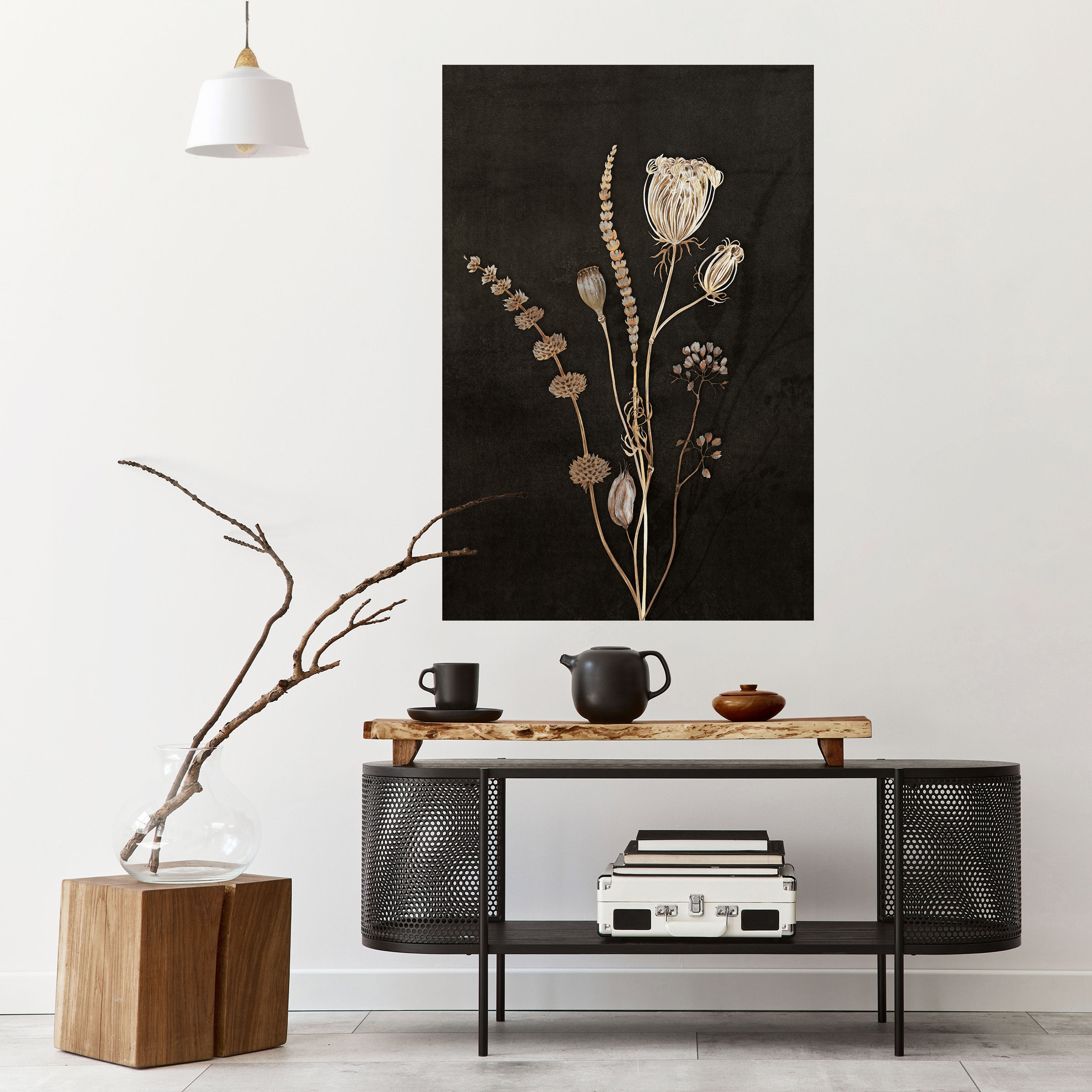 MEADOW ART. Peel and Stick Vertical Poster