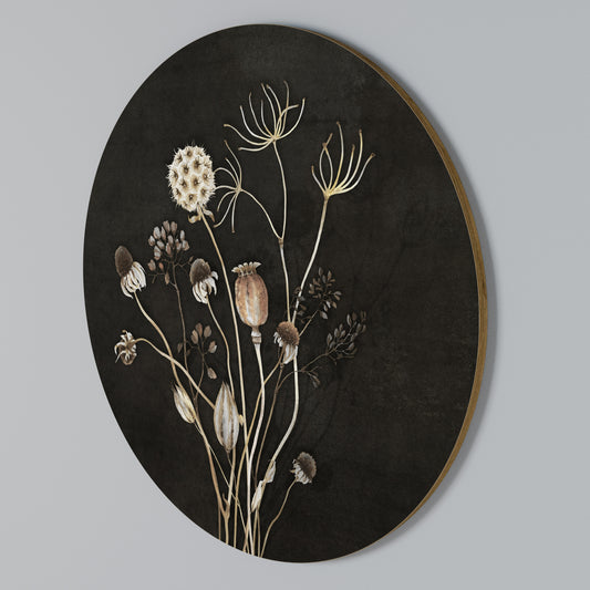 MEADOW SHADES Arte de pared redondo