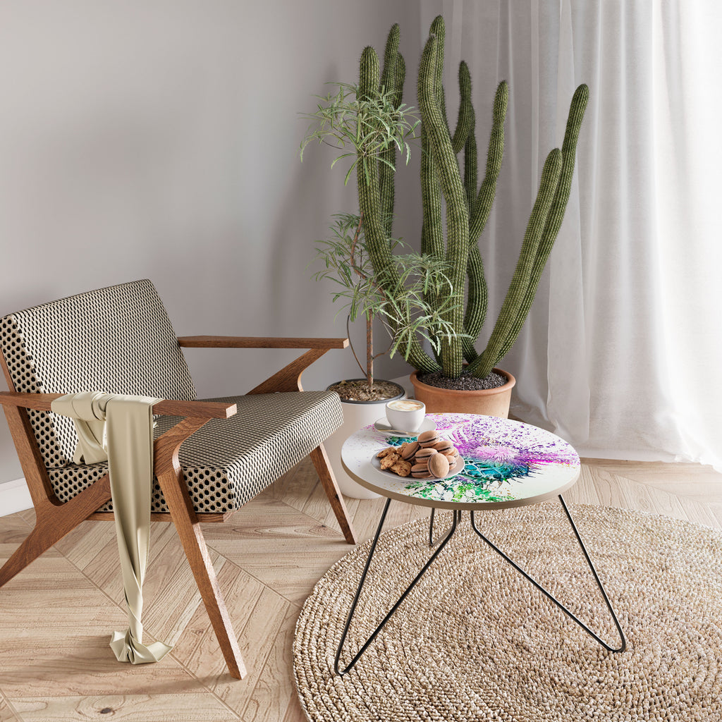 COLORFUL THISTLE DANCE Mesa de centro