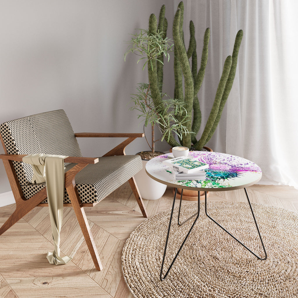 Mesa de centro 69 CARDO COLORIDO DANZA