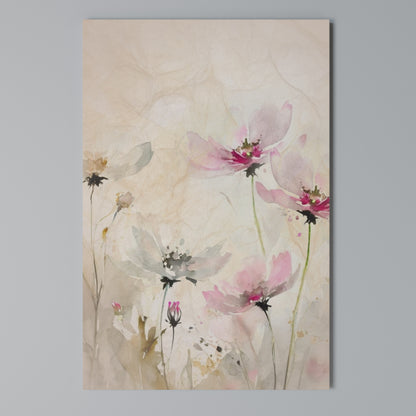 PAINTED LIGHTNESS Cuadro en lienzo vertical
