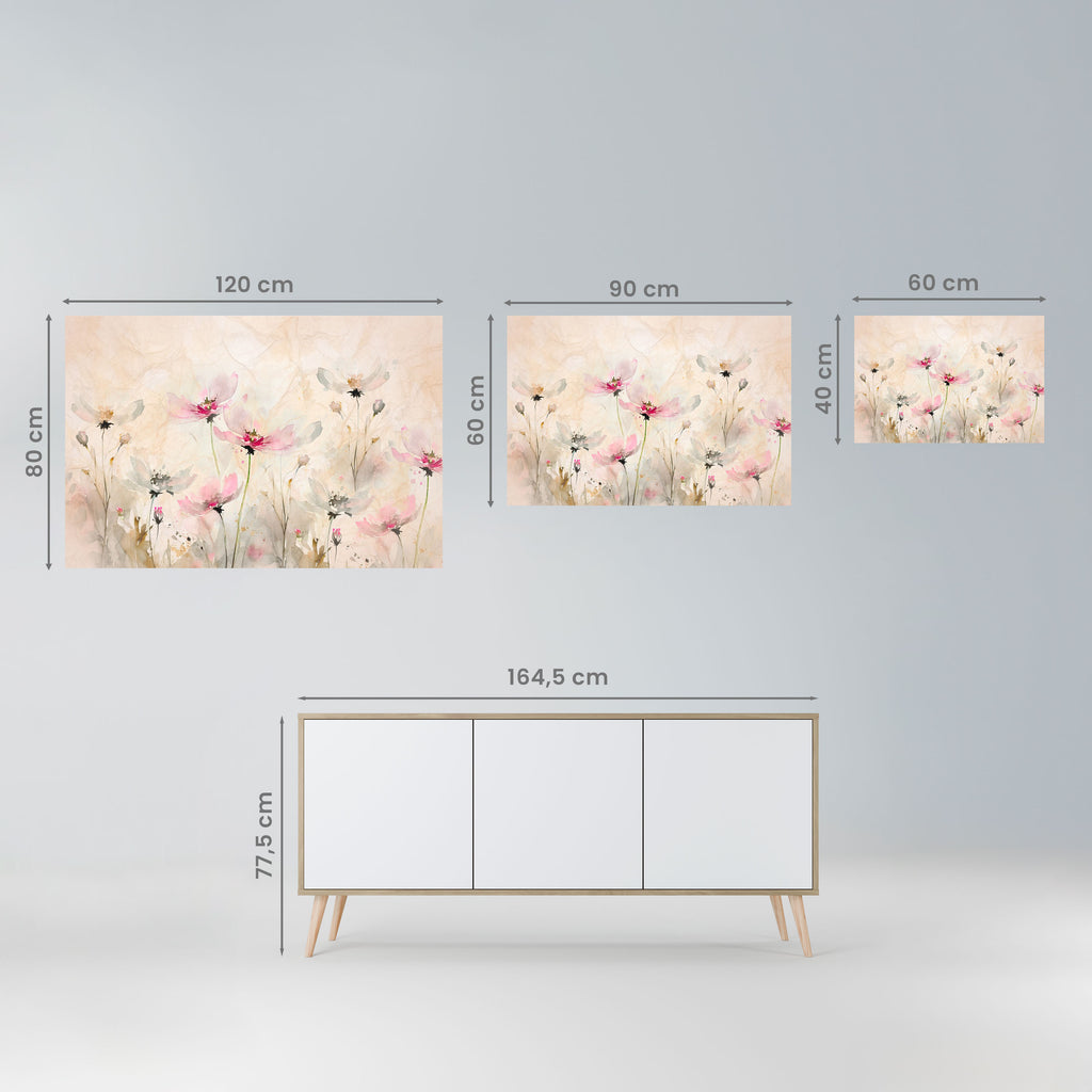 PAINTED LIGHTNESS Peel and Stick Horizontal Poster