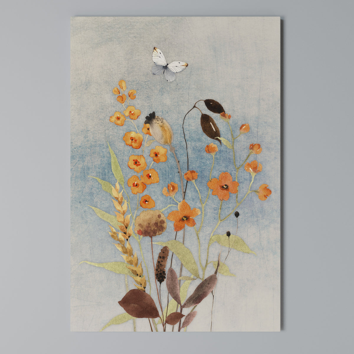 WHISPERS OF WILDFLOWERS Cuadro en lienzo vertical