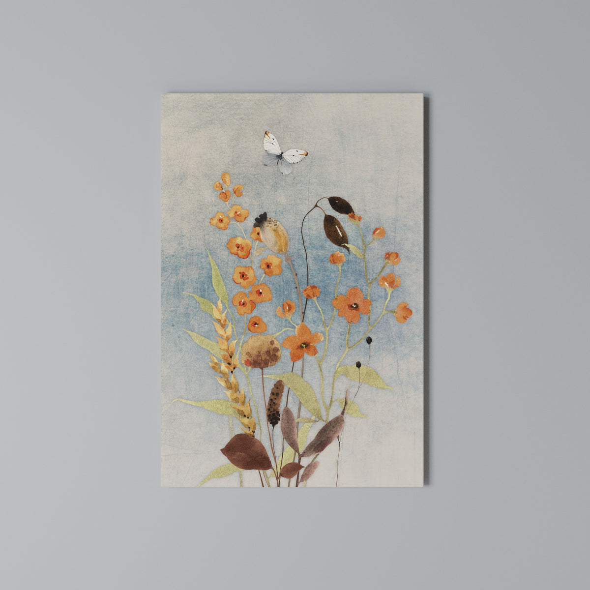 WHISPERS OF WILDFLOWERS Cuadro en lienzo vertical