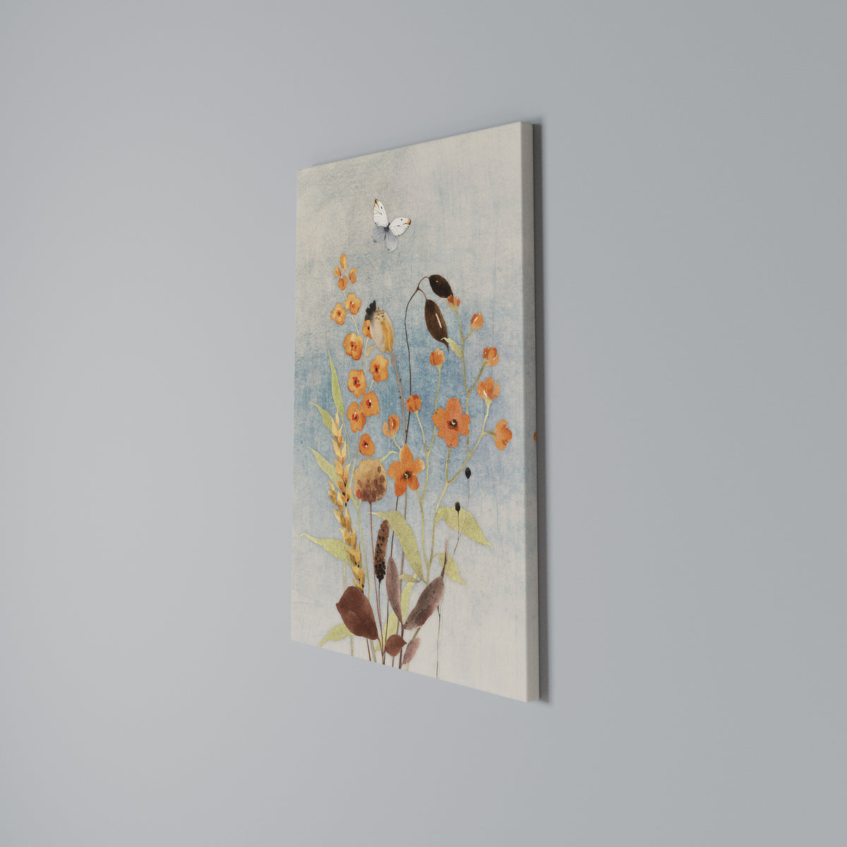 WHISPERS OF WILDFLOWERS Cuadro en lienzo vertical