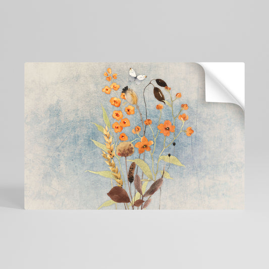 WHISPERS OF WILDFLOWERS Póster adhesivo horizontal