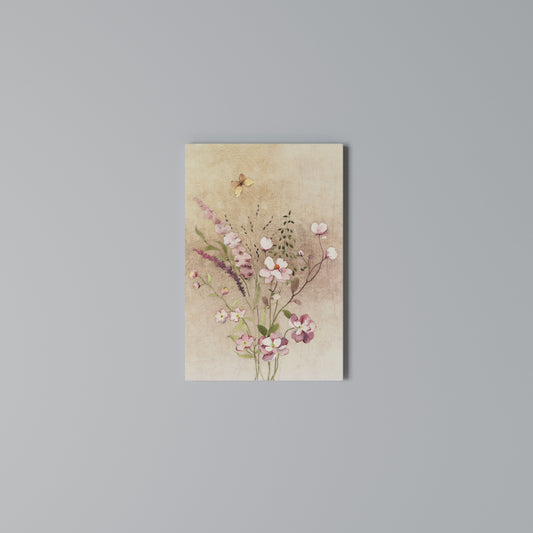 FLOWERED REVERIE Cuadro en lienzo vertical