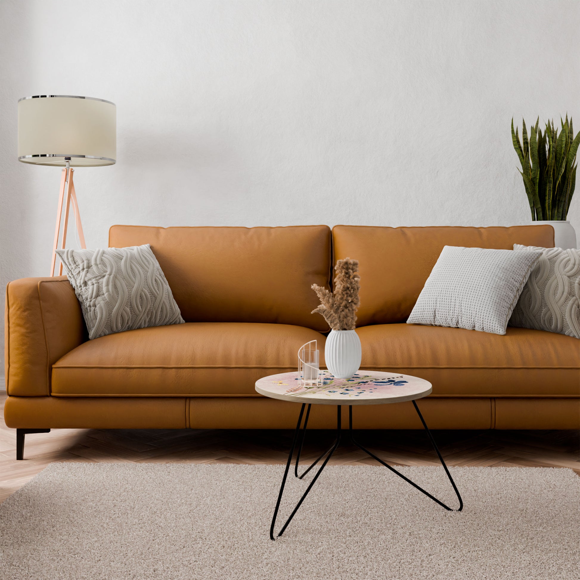 Mesa de centro Cornflower Revenie 60
