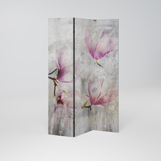 ASTONISHING MAGNOLIA Biombo de 3 paneles