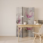 ASTONISHING MAGNOLIA Biombo de 3 paneles