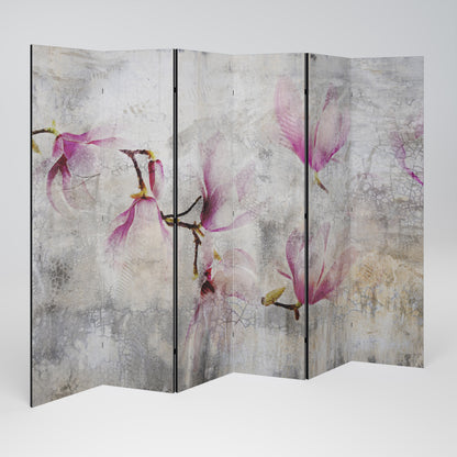 ASTONISHING MAGNOLIA Biombo de 6 paneles