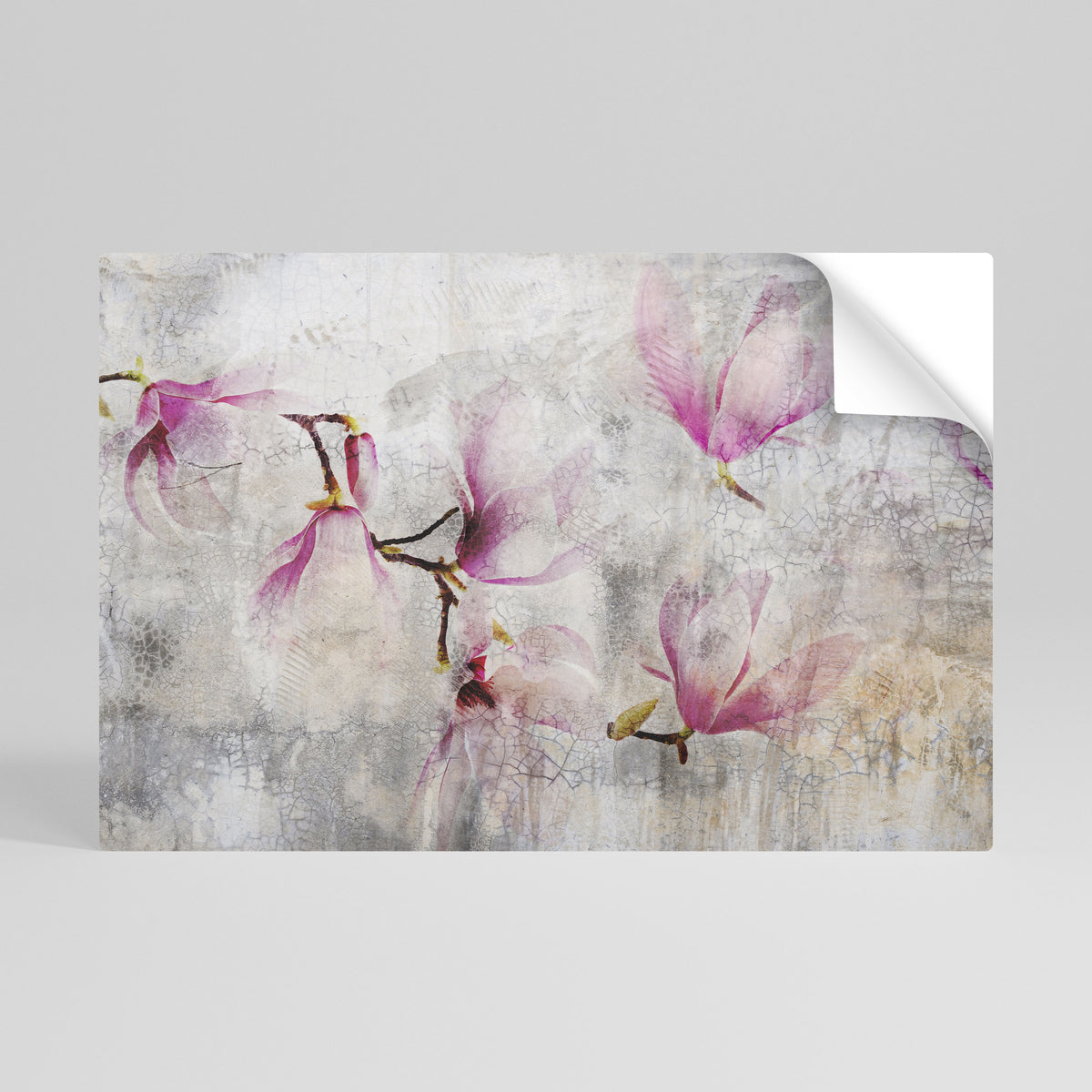 ASTONISHING MAGNOLIA Póster adhesivo horizontal