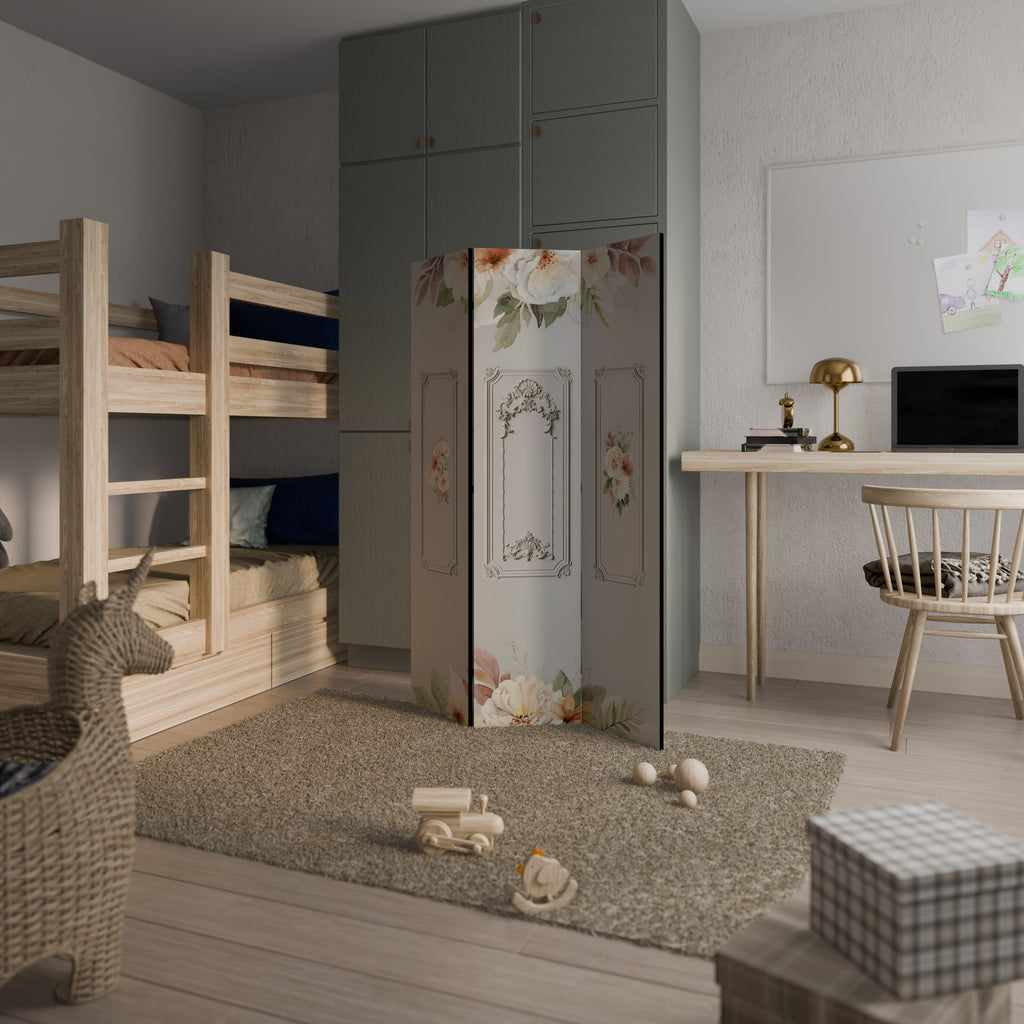 ELEGANT SHIELD Biombo de 3 paneles