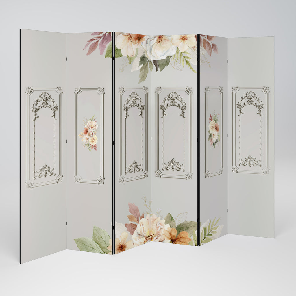 ELEGANT SHIELD Decorative 6-Panel Room Divider