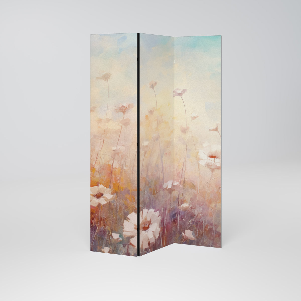 BREEZE OF COLORS Biombo de 3 paneles